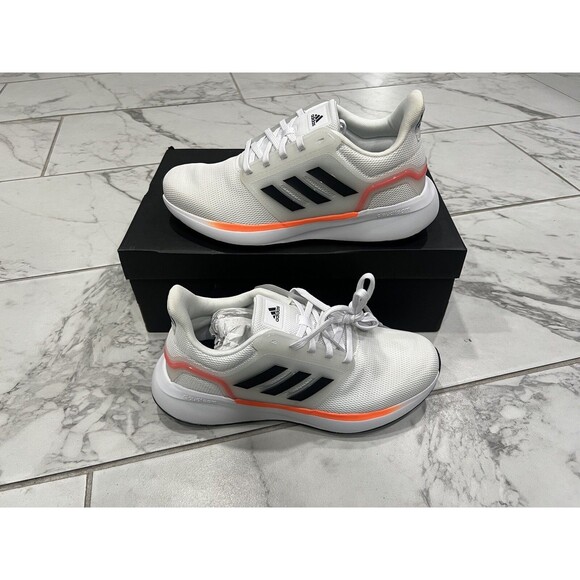 adidas Other - New Adidas EQ19 Run Mens Shoes Size 7.5 White Solar Running Sneakers New H02036